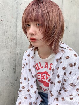 キャスト(cast) 【cast】ウルフカット/ピンクヘア/マッシュウルフ/ボブウルフ