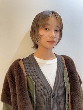 ルアウハク 梅田(LUAU Haku) 【LUAU Haku Osaka 中村】ウルフボブ