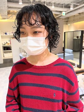 カフ(CAF) CAF松本【ボブウルフ×パーマスタイル】