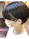 ミニマムショート×インナーカラー