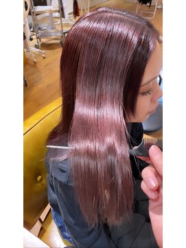 アヴァンス 天王寺店(AVANCE.) 髪質改善×ピンク