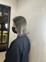 ヘアーワークス ヘルム 渋谷店(HAIR WORKS HELM)&nbsp;[HELM渋谷]抜け感メルティーカラー×ナチュラルミディアム