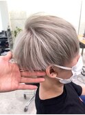 シルバーベージュ[倉敷][岡山][ハイライト][バレイヤージュ]