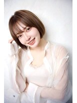 アール 北千住店(ar)&nbsp;マッシュボブ/ミニボブ×ナチュラルブラウン[北千住]