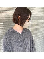 ミント(mint) 内巻きボブ/ボブ/ショートボブ/グレージュ