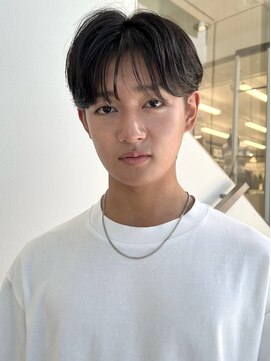 ゼストプール(ZEST POOL) カルマパーマ シースルーマッシュ 韓国ヘア 韓国メンズヘア