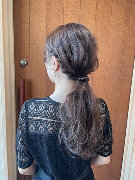 サロンドオクシー(Salon de OXY) ナチュラルローポニーアレンジ