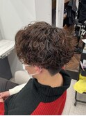 メンズ 波巻きパーマ