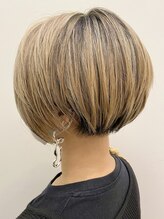アトリエM 乾かすだけでまとまる丸みショートボブ