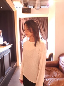 ブロック ジャポン(bloc japon) ストレートロブヘアー