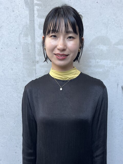 2024 シンプルボブ　渋田恵梨子