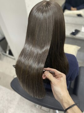 アデプト 北千住店(adept) 結婚式/ミルクティーカラー/ロング【北千住】