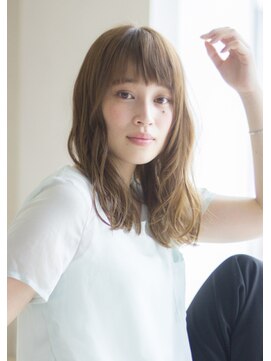 ラフ フロム ガーデン(Laf from GARDEN) 寺尾拓巳　大人かわいいラベージュくびれヘアパーマミディアム