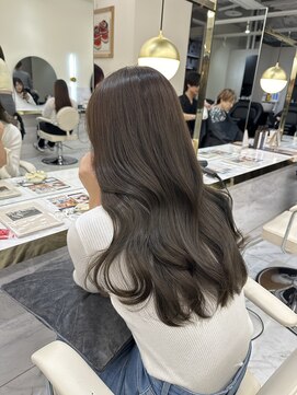シェノン サントル(CHAINON CENTRE) ゆるふわカール/セミディ/シアーカラー/姫カット
