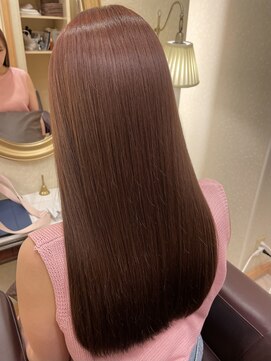 松本平太郎美容室 銀座本店 ピンクベージュ