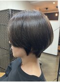 グレージュカラーショート
