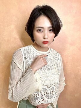 フォルテ 城北店 マチルダボブ×髪質改善ピンクベージュ