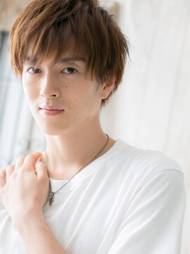 グルーミングサロン バーバー キャッスル 北浦和西口(Grooming salon Barber Castle) 清潔感ハイトーンカラー爽やかメンズショートY北浦和