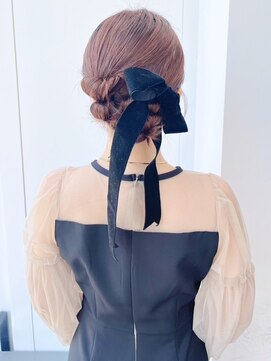 ロンド ボーイ 表参道(Lond BOY) フェミニンロング×髪質改善ヘアセット/ヘアアレンジ[表参道]