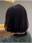 美髪酸性ストレート/髪質改善/白髪染め//ボブ/縮毛矯正