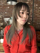 ボコカ(bococa)&nbsp;レイヤー　ステップカット　ロング　ウルフ