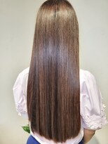 松本平太郎美容室 国立店&nbsp;スーパーロングストレート×縮毛矯正×イノアカラー