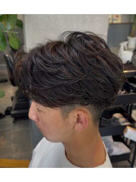 リム(LIM) メンズカット+毛流れパーマ