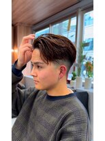 リッチブランドアンドコー(Rich Brand&Co)&nbsp;七三フェード ビジネスマン メンズカット フェードカット