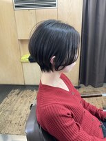 ヘアーギャラリー インディ(hair gallery indy)&nbsp;ショートボブ　ハンサムショート