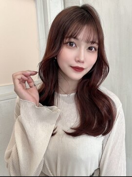 フォルテ 表参道店(FORTE) 韓国風レイヤーカット、赤み消しカラー、グレージュ