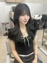 シエテ 津田沼(Siete)&nbsp;ミディアムヘア/暗めカラー/グランマッシュ/津田沼/韓国/カラー