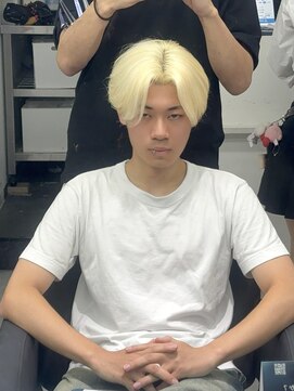 メンズペレ 渋谷(MEN'S PELE) MEN’S HAIR/ブルーブラック/フェザーパーマ/渋谷