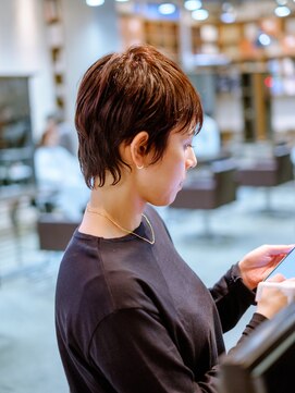 ドゥーア 代官山(Door) #ウルフカット#ショートヘア#ショートカット#ピクシーヘア