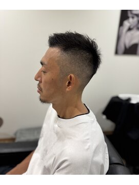 ゴールデンエイジ(Golden Age) ベッカムショート（サイド2mmフェード）