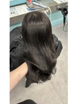 ノー バイ イオエ 西梅田(no. by ioe)&nbsp;ブリーチなしカラー/髪質改善/ミルクティーベージュ/小顔へア