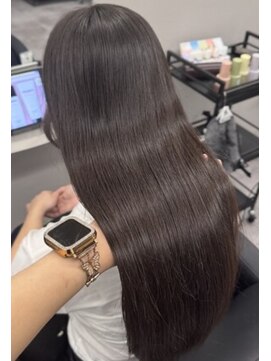 アイスプロドバイブルーム 木更津店(ice prod by bloom) 黒髪カタログ/クラゲヘアー/オリーブグレー/木更津