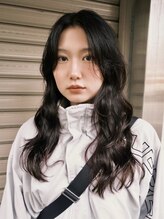 ボコカ(bococa) 【macana指名】デジタルパーマロングレイヤーカットウェーブ登戸