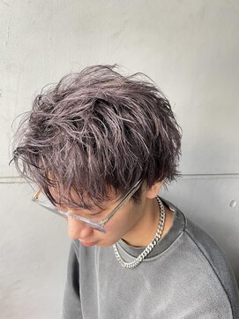 アオ(AO。) シルバーグレージュ/グレーカラー/ハイトーンカラー/ブリーチ