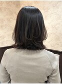 ☆【春日】オリーブグレー/ボブ/ココアベージュ/黒髪/小顔24