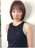 小顔カット顔まわりレイヤー髪質改善ボブヘアボブレイヤーカット