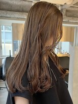 マッシュ チャヤマチ(MASHU chayamachi)&nbsp;柔らか透明感/ブリーチなし/オリーブブラウン/大阪梅田