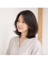 スープレックス ヘアーデザイン(SOUPREX HAIR DESIGN)&nbsp;髪質改善ミセスミディアムボブ　20代 30代 40代 50代 60代ミセス