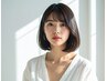 【平日限定】髪質改善プレミアム縮毛矯正+艶カラー《VEENA》￥28,500→￥25,500