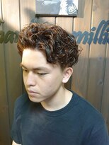 バーバーショップ サンフラット(BARBER SHOP Sun FLat)&nbsp;スパイラルパーマ