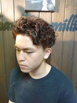 バーバーショップ サンフラット(BARBER SHOP Sun FLat) スパイラルパーマ