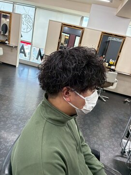 アイズ 本厚木(AIZU) メンズパーマ　ツイストスパイラルパーマ　シャドウパーマ