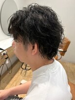 オリバイオハナ(Oli by ohana) メンズパーマニュアンスパーマ波巻パーマシャドウパーマメンズ