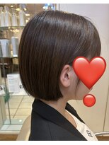 ル クリックギンザ Le Clic GINZA&nbsp;切りっぱなしボブ/レイヤーなしスタイル/艶髪/ツヤ髪/髪質改善