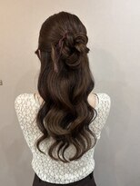 ミラ(Mila) 艶感カチモリハーフアップ*