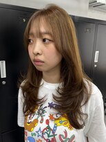 レブ 四条烏丸(Reb,)&nbsp;ミルクティーベージュ×トレンドレイヤーカット